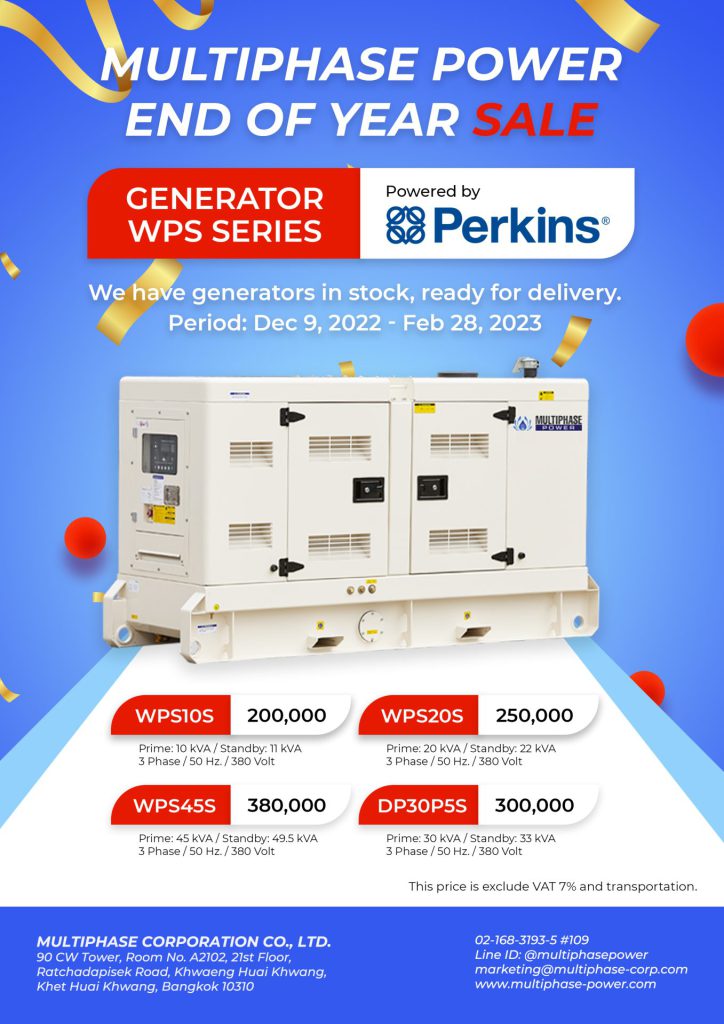Promotion WPS Series generator